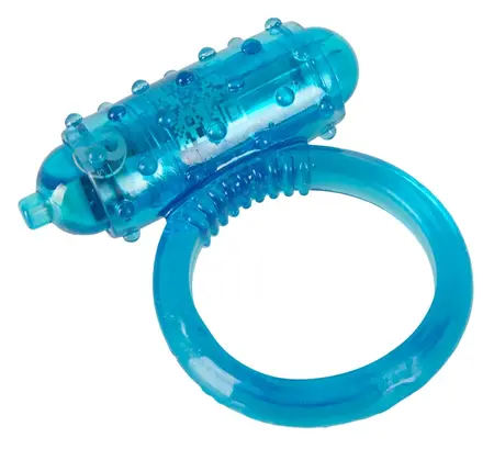 You2Toys plavi intimni prsten sa uklonjivim vibracionim modulom 3cm