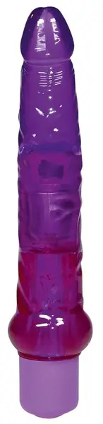 You2Toys Jelly Anal Vibrator Purple Flexible 17.5cm TPE