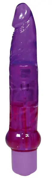 You2Toys Jelly Anal Vibrator Purple Flexible 17.5cm TPE