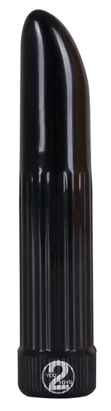 You2Toys Lady Finger Black Kompaktni Vibrirajući Uređaj 13cm ABS