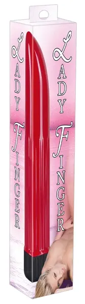 You2Toys Lady Finger Red Compact Vibrating Device 13 cm ABS