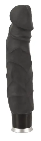Nature Skin Big Vibe Black Fleksibilni Vibrirajući Model 23cm TPR