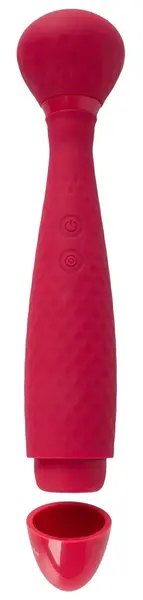 Sweet Smile Wand Dual-Action Masažer sa Funkcijom Tupkanja, 22.7 cm - Crna