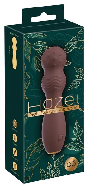 You2Toys Hazel 03 Compact Flexible Vibrator, 10 Modes, Pink, 14 cm