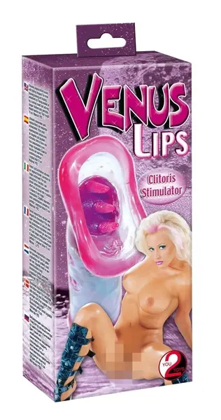 You2Toys Venus Lips Intimate Suction System with Multi-Speed Vibration 15cm