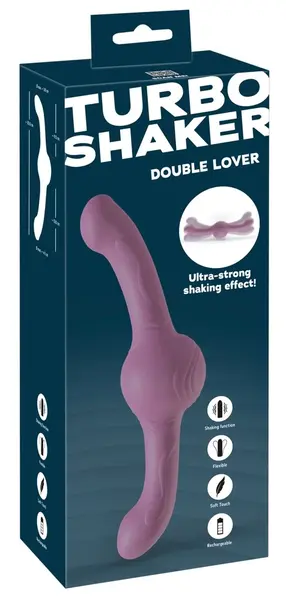 You2Toys Turbo Shaker Double Lover Fleksibilni Dvostrani Intimni Uređaj 30cm