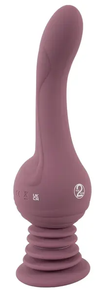 You2Toys Turbo Shaker G-Spot Model sa Usisnom Bazom, 23.7 cm, Ljubičasta