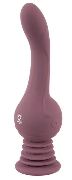 You2Toys Turbo Shaker G-Spot Model sa Usisnom Bazom, 23.7 cm, Ljubičasta
