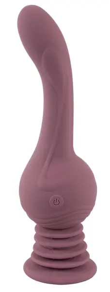 You2Toys Turbo Shaker G-Spot Model sa Usisnom Bazom, 23.7 cm, Ljubičasta