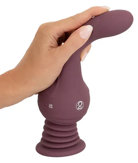 You2Toys Turbo Shaker G-Spot Model sa Usisnom Bazom, 23.7 cm, Ljubičasta