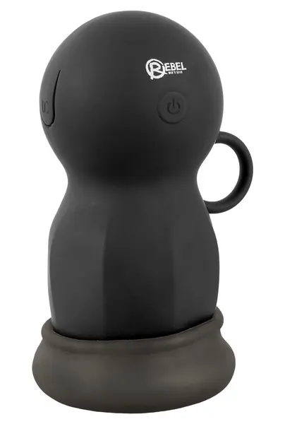 Rebel Intimate Shaking Device Model 24147 - 3-Speed, Rechargeable, Black