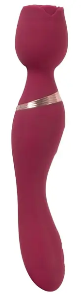 Rosenrot Thumping Wand 2-in-1 Massager & Vibrator Pink 23.4cm