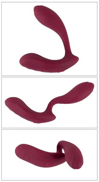 Rosenrot Bendable RC Panty Vibe - Dual Motor, Remote, Silicone, Pink