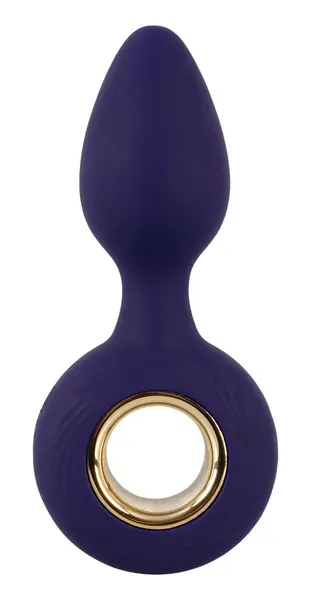 Sweet Smile Intimate Vibrating Plug 12 Modes Black 12.6 cm