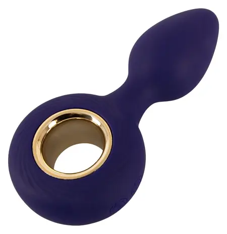 Sweet Smile Intimate Vibrating Plug 12 Modes Black 12.6 cm