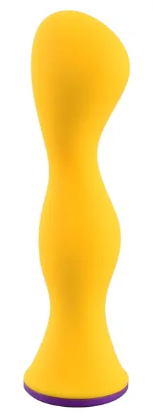 bunt. Vibrating Anal System Colour Block 12.6 cm Waterproof Rechargeable
