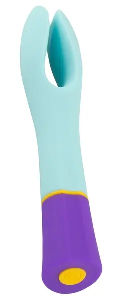 bunt. Double Vibrator Colour Block 18.2 cm Soft Touch Waterproof