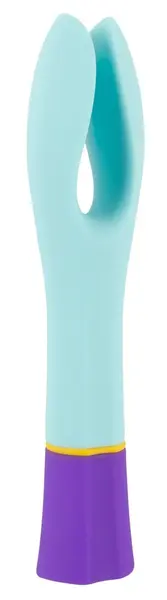 bunt. Double Vibrator Colour Block 18.2 cm Soft Touch Waterproof
