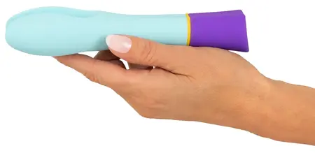 bunt. Double Vibrator Colour Block 18.2 cm Soft Touch Waterproof