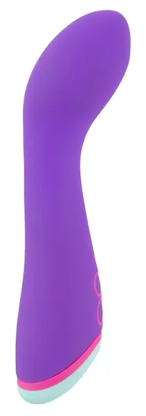 bunt. G-Spot Curve Vibrator Color-Blocking, 14.5cm, USB
