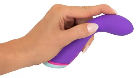 bunt. G-Spot Curve Vibrator Color-Blocking, 14.5cm, USB