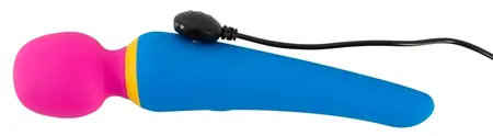 bunt. Colour-Block Wand Massager, 10 Modes, Rechargeable, 19.7 cm