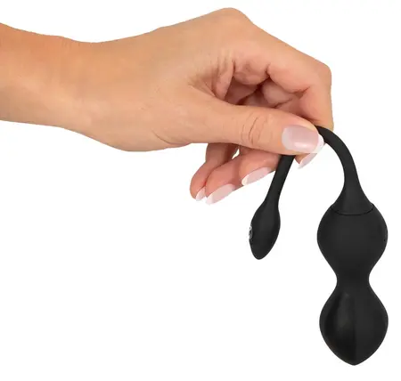 XOUXOU RC E-Stim Pelvic Trainer with Remote, Silicone, 10 Modes, Black