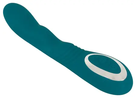 Sweet Smile Rotirajući G-Spot Uređaj, Zakrivljen, 22.8 cm, Roze, Punjenje