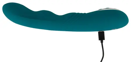 Sweet Smile Rotirajući G-Spot Uređaj, Zakrivljen, 22.8 cm, Roze, Punjenje