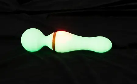 You2Toys GITD Wand Multi-Functional Glow-in-the-Dark Massager, 19.5 cm