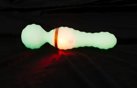 You2Toys GITD Wand Multi-Functional Glow-in-the-Dark Massager, 19.5 cm