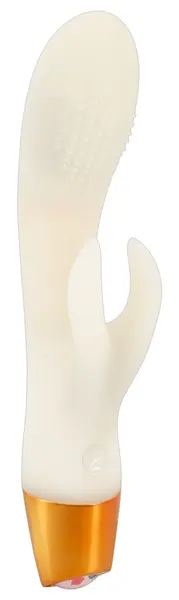 You2Toys Glow Rabbit Rechargeable Silicone Intimate Device, 19.5 cm
