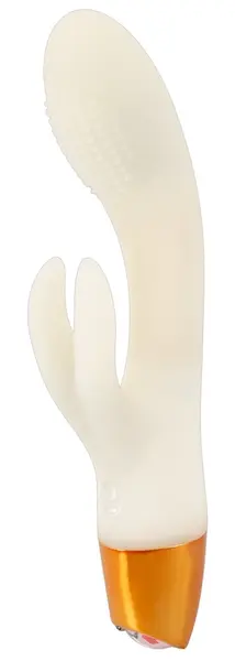 You2Toys Glow Rabbit Rechargeable Silicone Intimate Device, 19.5 cm