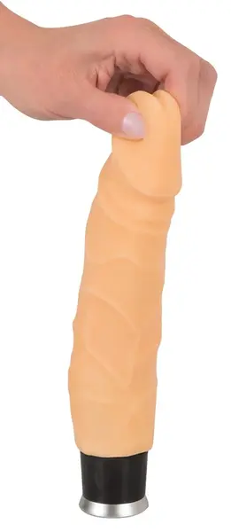 Nature Skin Big Vibe Fleksibilni Vibrator 23cm TPR Materijal