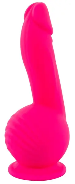 Sweet Smile Snažni Vibrator Silikon Dvostruki Motor 19cm Crni
