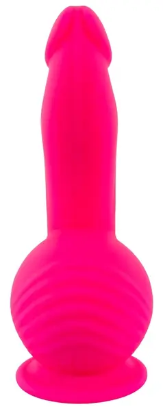 Sweet Smile Snažni Vibrator Silikon Dvostruki Motor 19cm Crni