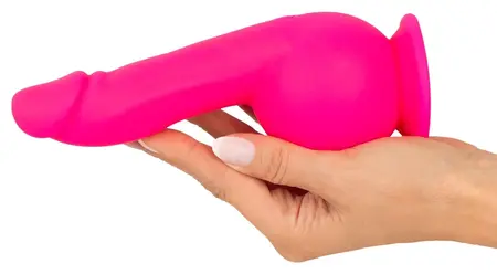 Sweet Smile Snažni Vibrator Silikon Dvostruki Motor 19cm Crni