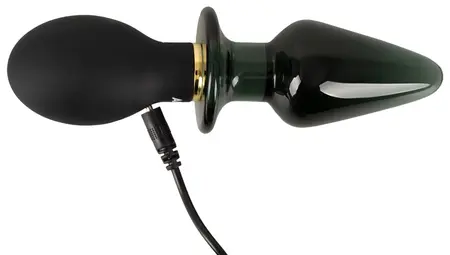 ANOS Double-Ended Intimate Machine Silicone & Glass, 10 Modes, 16.6 cm