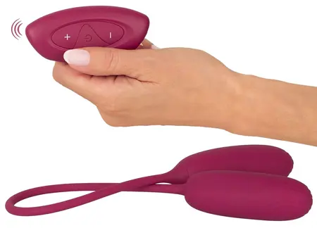Sweet Smile RC Duo Flexible Remote Control Vibrating & Shaking Set, 50cm