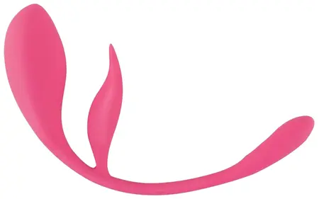 Sweet Smile RC Duplo Zadovoljstvo Intimni Vibracioni Sistem, 26cm, Roze