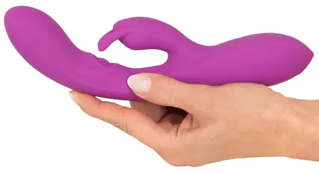 Javida Thumping Rabbit Vibrator - Dvostruki Motor, Silikon, USB Punjiv