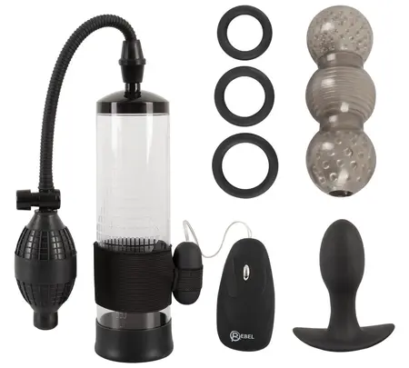 Rebel Performance Set - Multi-Functional Training Kit for Men, 7 Pieces