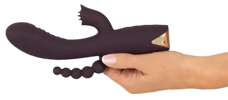Javida Triple Vibe Multi-Stimulation Device, Silicone, 20.8 cm