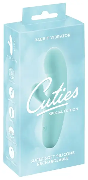 Cuties SE Mini Rabbit Flexible Silicone Intimate Machine Pink 15.5cm