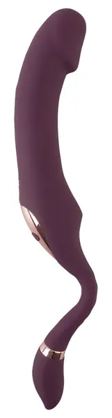 Javida Bendable Dual-Action Vibrator with Adjustable Flexible Arm 18.7 cm