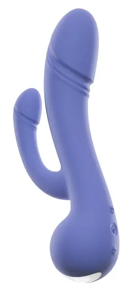 You2Toys AWAQ.U Vibrator 4 Dual Action Silicone Purple 22cm