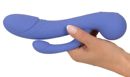 You2Toys AWAQ.U Vibrator 4 Dual Action Silicone Purple 22cm