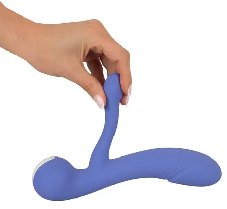 You2Toys AWAQ.U Vibrator 4 Dual Action Silicone Purple 22cm