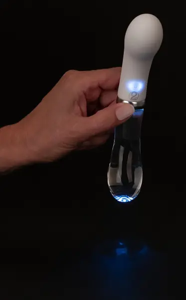 Liaison Dual-Sided G-Spot Intimate Device Glass & Silicone LED 18cm