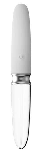 Liaison Straight LED Dual-Ended Glass & Silicone Intimate Massager 17.7cm